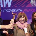 RAW in WAR honoured Binalakshmi Nepram and Svetlana Alexievich with the 2018 Anna Politkovskaya Award 